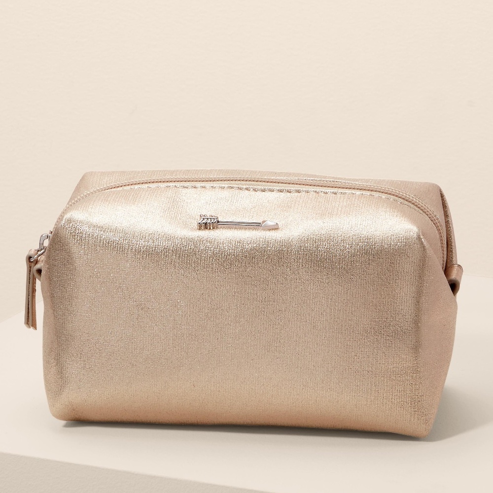 Stella & Dot Rose Gold Pouf BRAND NEW